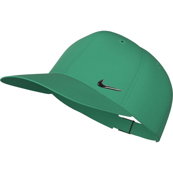 Nike Dri-Fit Club Unstrukturierte Metall-Swoosh-Cap Für Kinder, Stadium Green, FB5064-324, 1SIZE