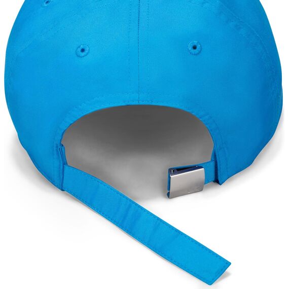 Nike Kinder Dri-FIT Club Unstructured Metal Swoosh Baseballkappe, Photo Blue, Einheitsgröße