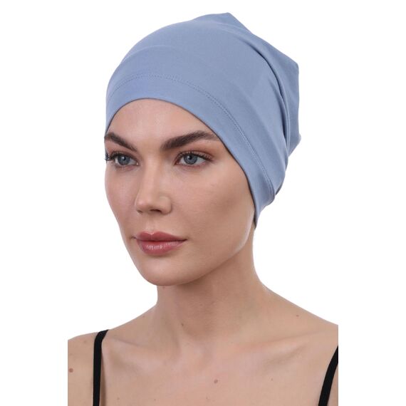Deresina Bambus Chemo-Kopfbedeckung für Frauen & Männer – Ultra-weiche, atmungsaktive Schlafmütze bei Alopezie & Haarausfall, leichte Beanie für Tag & Nacht (x Caroline - Türkis - Einheitsgröße)