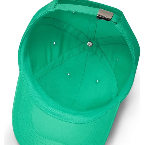 Nike Dri-Fit Club Unstrukturierte Metall-Swoosh-Cap Für Kinder, Stadium Green, FB5064-324, 1SIZE