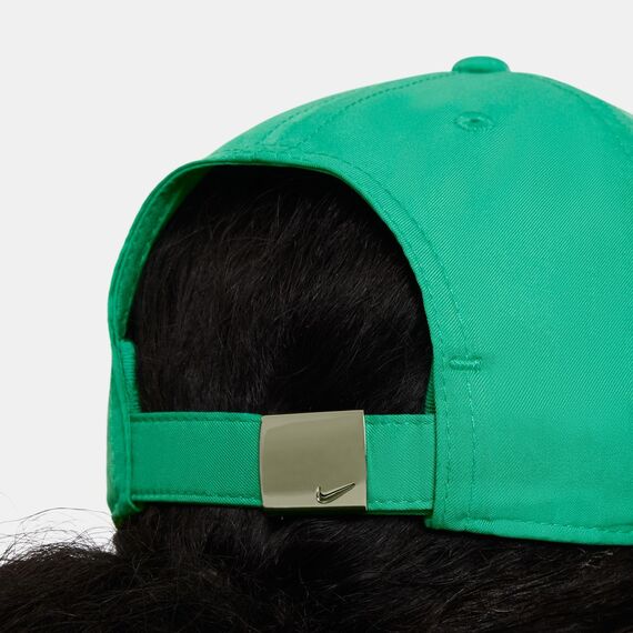 Nike Dri-Fit Club Unstrukturierte Metall-Swoosh-Cap Für Kinder, Stadium Green, FB5064-324, 1SIZE