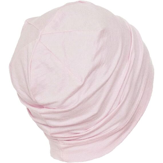 Deresina Bambus Chemo-Kopfbedeckung für Frauen & Männer – Ultra-weiche, atmungsaktive Schlafmütze bei Alopezie & Haarausfall, leichte Beanie für Tag & Nacht (Puderrosa - Einheitsgröße)