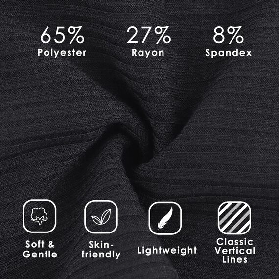 HASAGEI Mütze Herren Damen, Slouch Beanie Mütze Damen, Übergangszeit Weiche Leicht Modische Jersey Beanie, Unisex Warm Winter Mütze Ideal für Frühling Herbst und Winter (Schwarz)