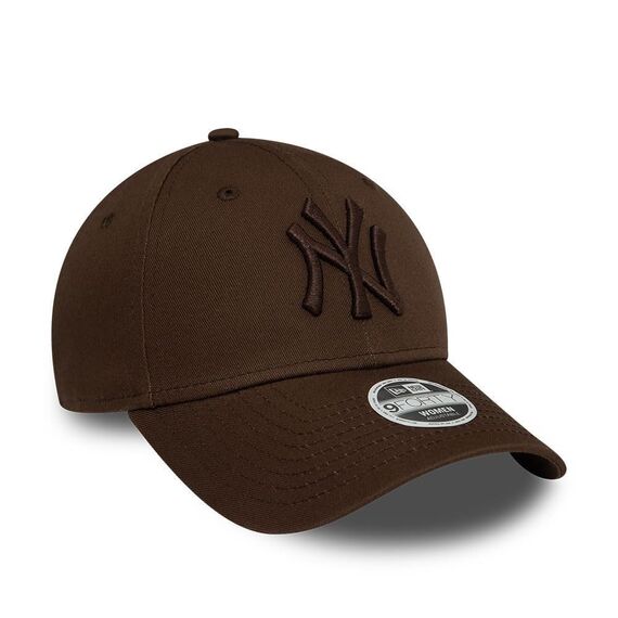 New Era New York Yankees MLB League Essential Tonal Braun 9Forty Verstellbare Damen Cap - One-Size