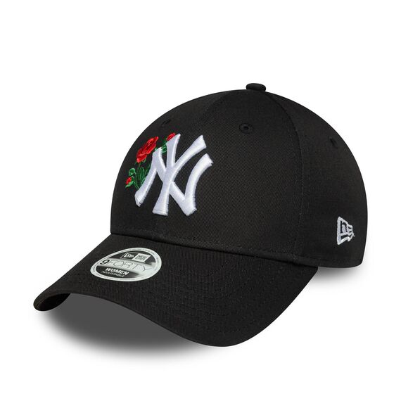 New Era New York Yankees 9Forty Metallic Rose Women Cap Schwarz - One-Size