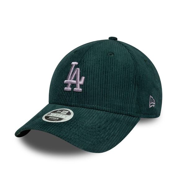 New Era Los Angeles Dodgers 9Forty Women Cord Cap Grün - One-Size