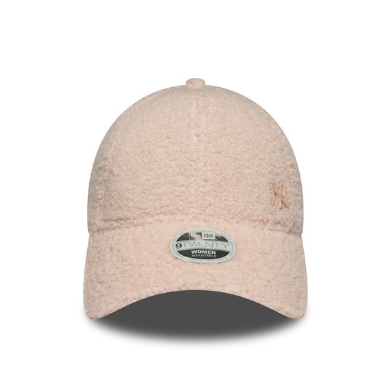 New Era New York Yankees 9Forty Women Borg Teddy Cap Rosé - One-Size
