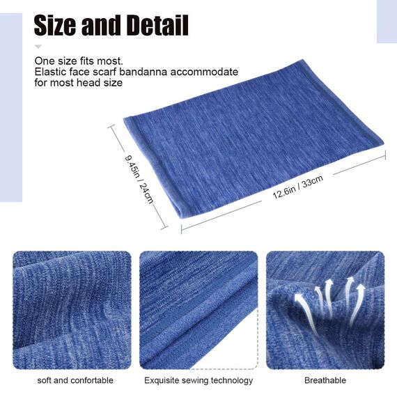 HEGCOIIE 2 Stück Damen Herren Winter Loop Schal Weichem Fleece Halswärmer Winddicht Ski Maske Schlauchschal Warmer für Skifahren Laufen Radfahren