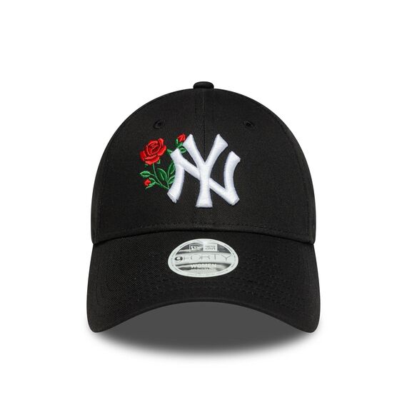 New Era New York Yankees 9Forty Metallic Rose Women Cap Schwarz - One-Size