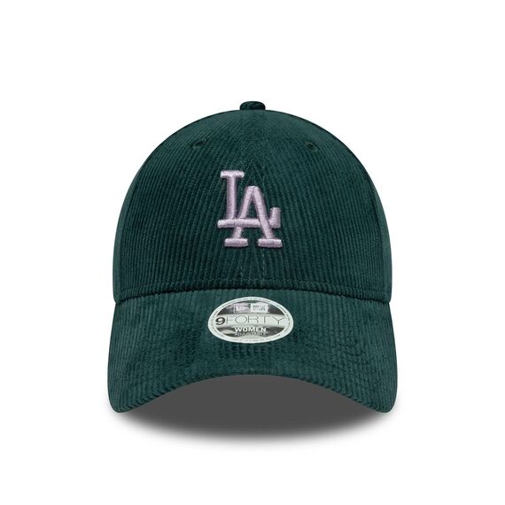New Era Los Angeles Dodgers 9Forty Women Cord Cap Grün - One-Size