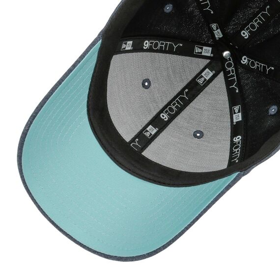New Era 9Forty Jersey Essential Dodgers Cap Basecap Baseballcap Curved Brim LA Los Angeles (One Size - dunkelblau)