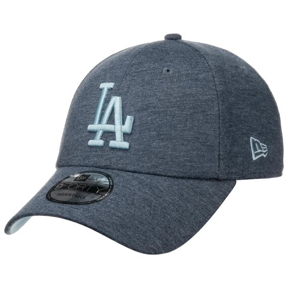 New Era 9Forty Jersey Essential Dodgers Cap Basecap Baseballcap Curved Brim LA Los Angeles (One Size - dunkelblau)