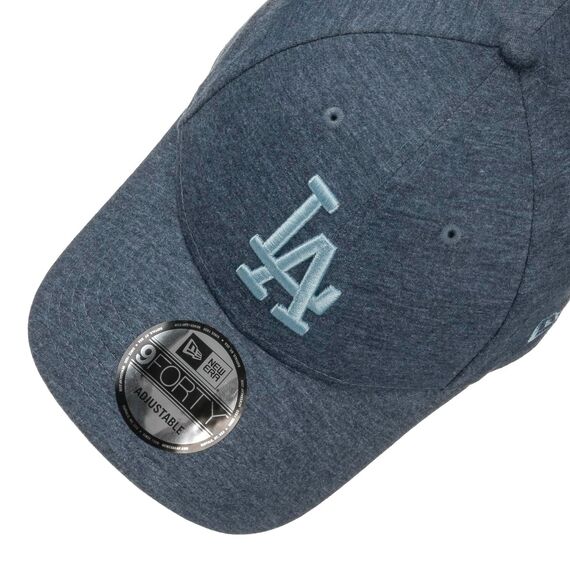 New Era 9Forty Jersey Essential Dodgers Cap Basecap Baseballcap Curved Brim LA Los Angeles (One Size - dunkelblau)