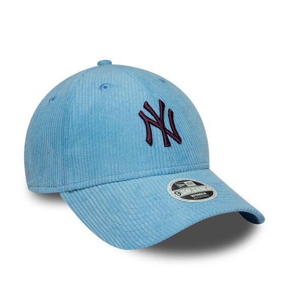New Era New York Yankees 9Forty Women Cord Cap Blau - One-Size