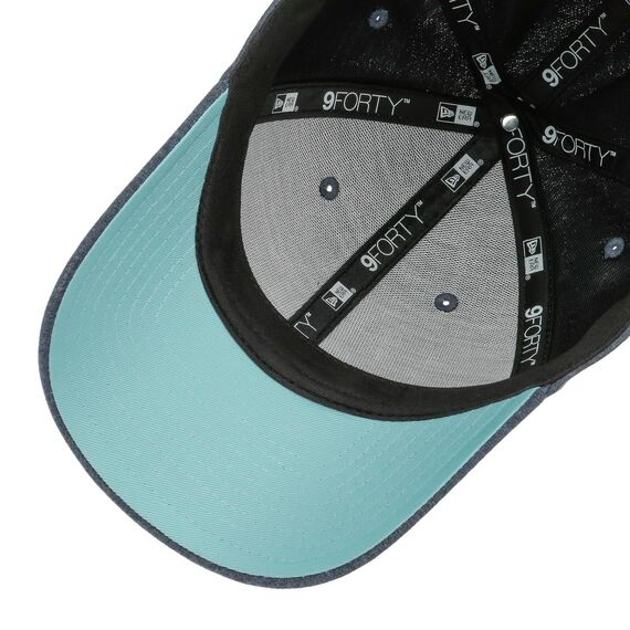 New Era 9Forty Jersey Essential Dodgers Cap Basecap Baseballcap Curved Brim LA Los Angeles (One Size - dunkelblau)