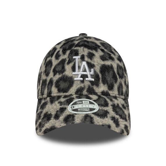 New Era Los Angeles Dodgers 9Forty Women Cosy Animal Cap Grau - One-Size
