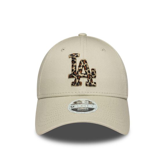 New Era Los Angeles Dodgers 9Forty Leopard Infill Women Cap Beige - One-Size