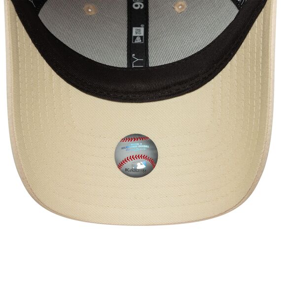 New Era Los Angeles Dodgers 9Forty Women Satin Rhinestone Cap Beige - One-Size