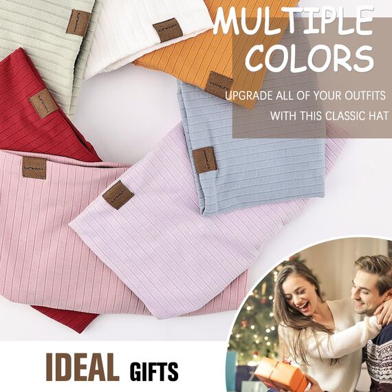 HAMUNI Slouchy Beanie Hip-Hop Weiche Leichte Laufende Beanie Mütze Atmungsaktivität Erwachsene Zwerg Hüte Chemo Cap Schädel Cap für Herren Damen