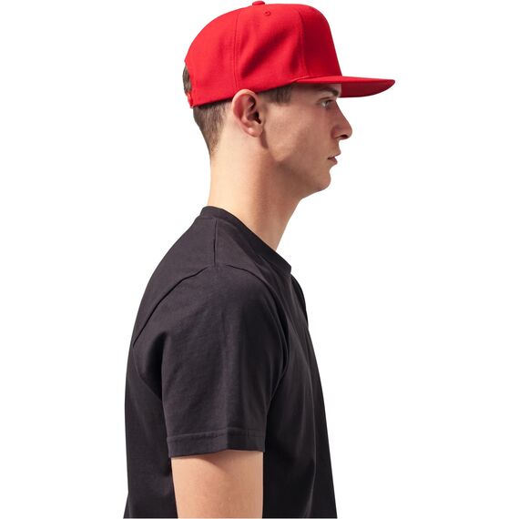 Flexfit Classic Snapback Cap, Mütze für Kinder, One Size, Farbe red/red