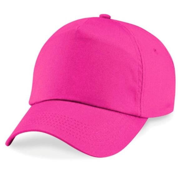 Shirtinstyle Basecap Cap 5 Panel Cap Verschluss Klettverschluss Größe Unisex, Farbe pink