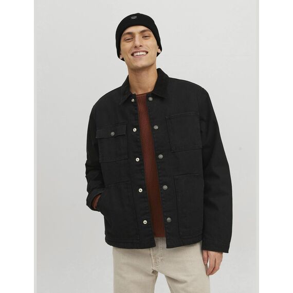 JACK & JONES Herren Strickmütze JJDNA Beanie NOOS 12092815, Einfarbig, Gr. One Size, Schwarz (Black)