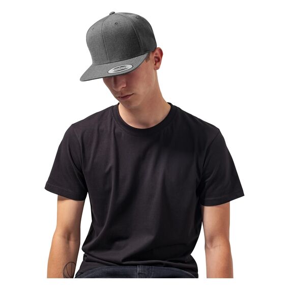 Flexfit Classic Snapback Cap, Mütze für Kinder, One Size, Farbe Darkgrey/Darkgrey