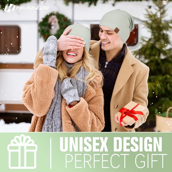 GXCROR Mütze für Damen und Herren - Beanie Slouch, Baumwolle Weich Dünn, Leicht Atmungsaktiv Longbeanie, Chemo Mütze für Alle Jahreszeiten