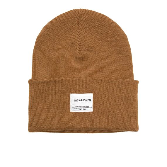 JACK & JONES Herren JACLONG KNIT BEANIE NOOS Mütze, Rubber, ONE SIZE/