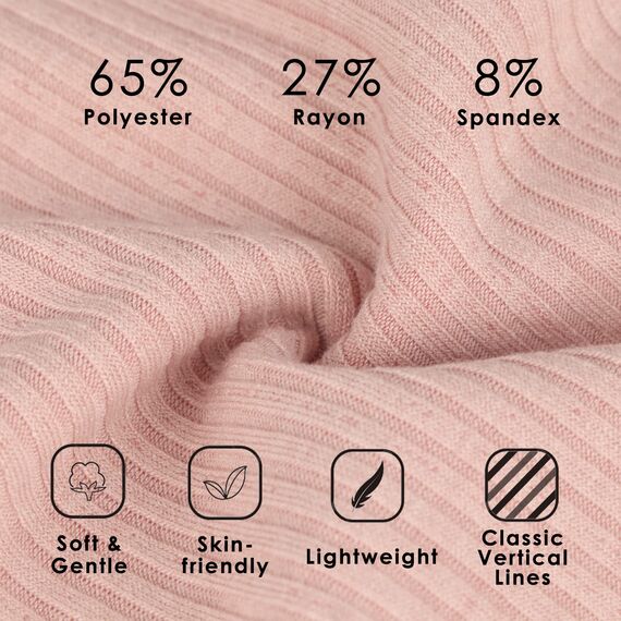 HASAGEI Mütze Herren Damen, Slouch Beanie Mütze Damen, Übergangszeit Weiche Leicht Modische Jersey Beanie, Unisex Warm Winter Mütze Ideal für Frühling Herbst und Winter (Rosa)