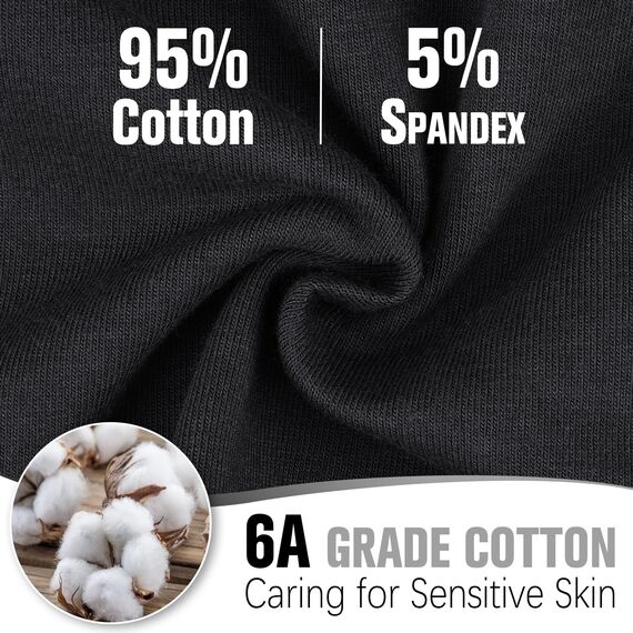 GXCROR Mütze für Damen und Herren - Beanie Slouch, Baumwolle Weich Dünn, Leicht Atmungsaktiv Longbeanie, Chemo Kopfbedeckung für Alle Jahreszeiten