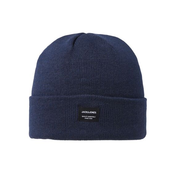 JACK & JONES Herren Jjdna Beanie Noos Strickm tze, Blau (Navy Blazer Navy Blazer), Einheitsgröße EU