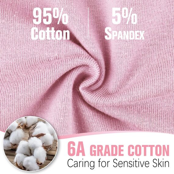 GXCROR Mütze Damen Herren, Beanie Slouch, Baumwolle Weich Dünn, Leichte Atmungsaktiv Longbeanie, Chemo Mütze für Alle Jahreszeiten