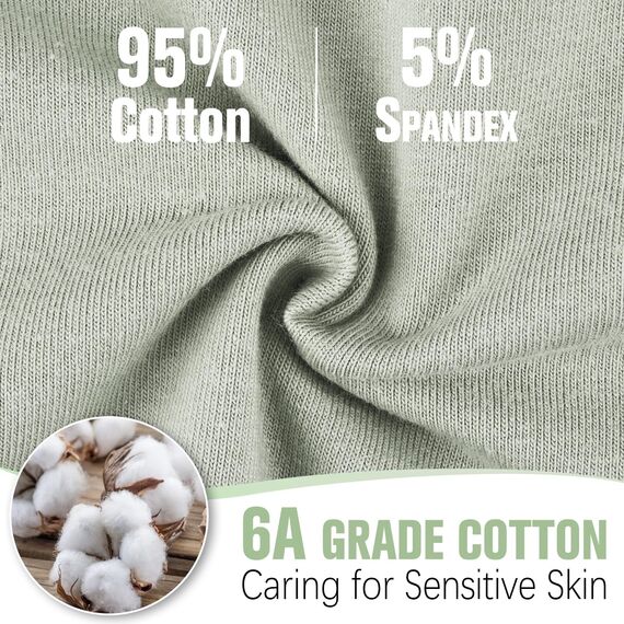 GXCROR Mütze für Damen und Herren - Beanie Slouch, Baumwolle Weich Dünn, Leicht Atmungsaktiv Longbeanie, Chemo Mütze für Alle Jahreszeiten