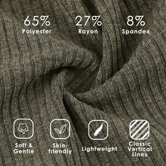 HASAGEI Mütze Herren Damen, Slouch Beanie Mütze Damen, Übergangszeit Weiche Leicht Modische Jersey Beanie, Unisex Warm Winter Mütze Ideal für Frühling Herbst und Winter (Grün)