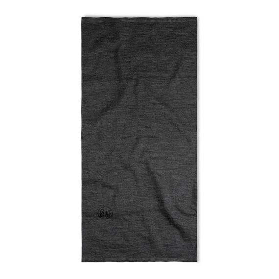 Buff®| Schlauchschal Merino Lightweight Männlich Weiblich Erwachsene Multifunktionaler Schal aus 100% Merinowolle, Wandern, Outdoor, Nachhaltig, Leicht, Schlanke Passform, Einheitsgröße, Noir Gris