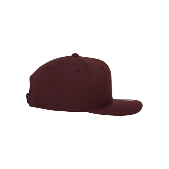 Flexfit Kinder Classic Snapback Mütze, Maroon, Einheitsgröße