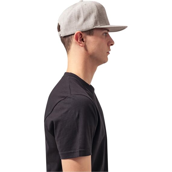 Flexfit Kinder Classic Snapback Mütze, Heather, Einheitsgröße