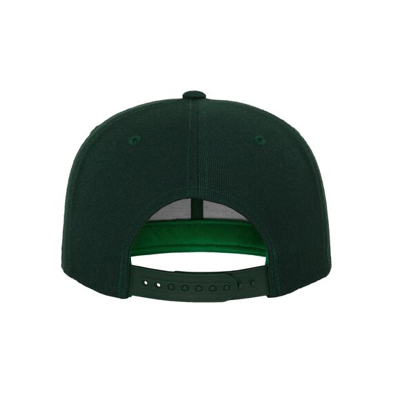 Flexfit Classic Snapback Cap, Mütze Unisex Kappe für Damen und Herren, Farbe Spruce