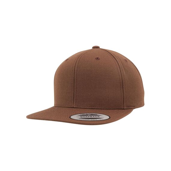 Flexfit Classic Snapback Cap, Mütze für Kinder, One Size, Farbe tan
