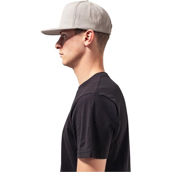 Flexfit Kinder Classic Snapback Mütze, Heather, Einheitsgröße