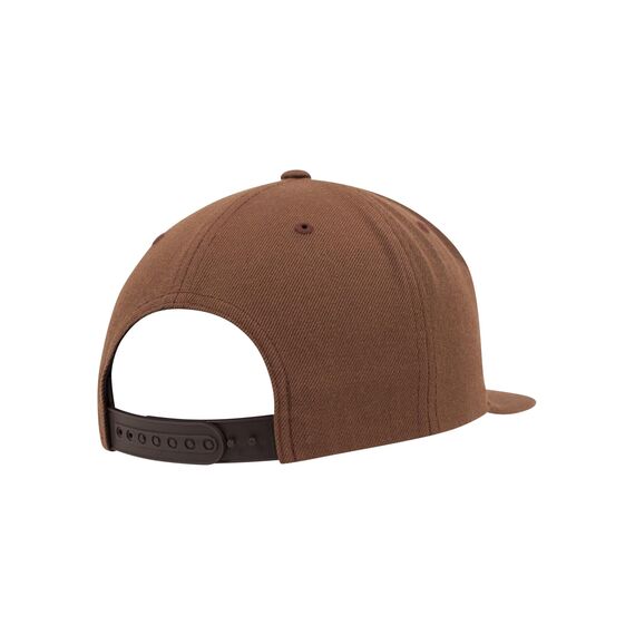 Flexfit Classic Snapback Cap, Mütze für Kinder, One Size, Farbe tan