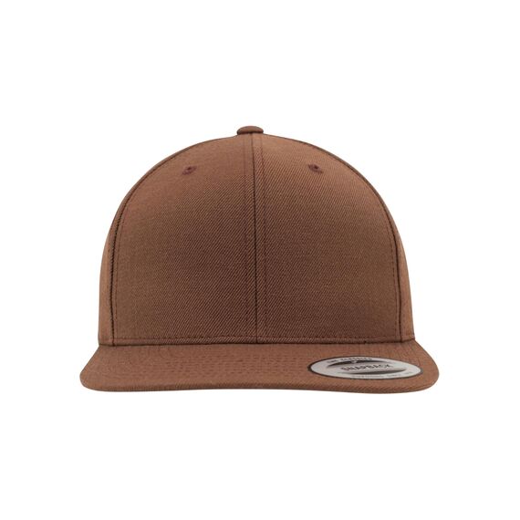 Flexfit Classic Snapback Cap, Mütze für Kinder, One Size, Farbe tan