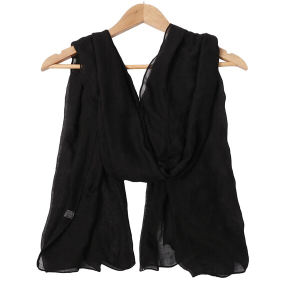 Outrip Damen Baumwollschals Damen Leichter Weicher Modeschal Hals Fester Wickelschal (ZBirdPink)