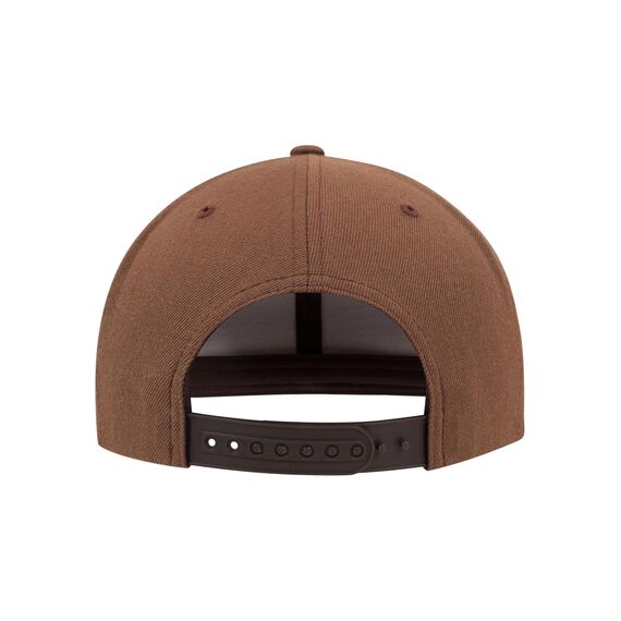 Flexfit Classic Snapback Cap, Mütze für Kinder, One Size, Farbe tan