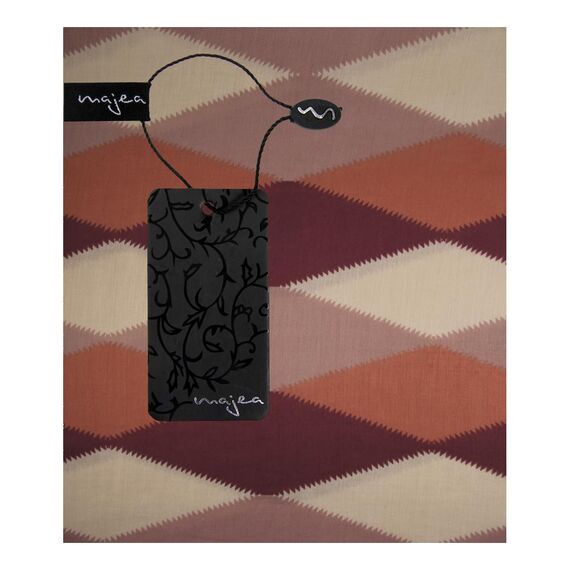Majea Damen Loop Schal Schlauchschal Halstuch (880024) (alt rosa 13)
