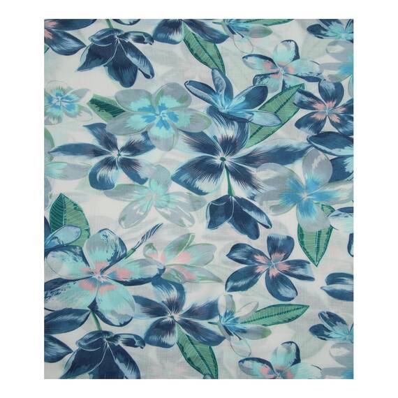 Majea Damen Loop Schal Schlauchschal Halstuch (880024) (blau 12)