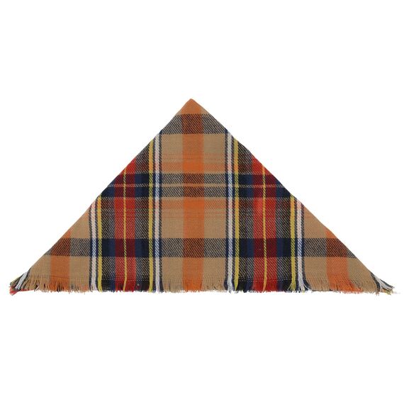 Durio Halstuch Tuch Dreieckstuch Damen Herbstschal Dünn Schal Weich Deckenschal Tuch Elegant Mit Fransen Orange Einheitsgröße