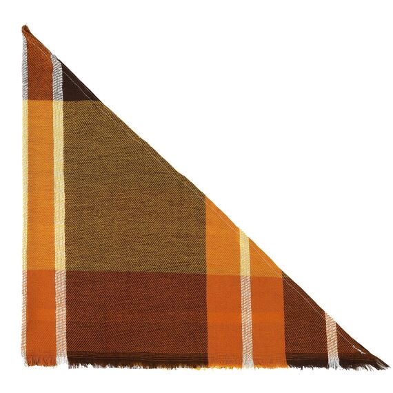 Durio Halstuch Tuch Dreieckstuch Damen Herbstschal Dünn Schal Weich Deckenschal Tuch Elegant Mit Fransen A37-Orange Einheitsgröße