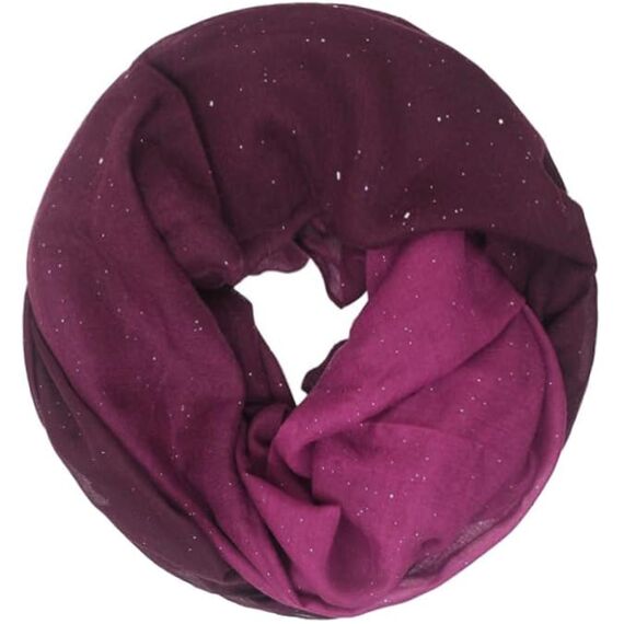 Glamexx24 Damen schal leichter Langschal Loop Schlauchschal Tuch Viele Farben